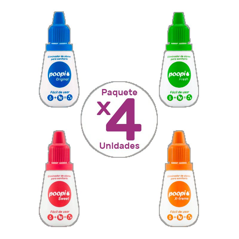 Poopi Pack x4