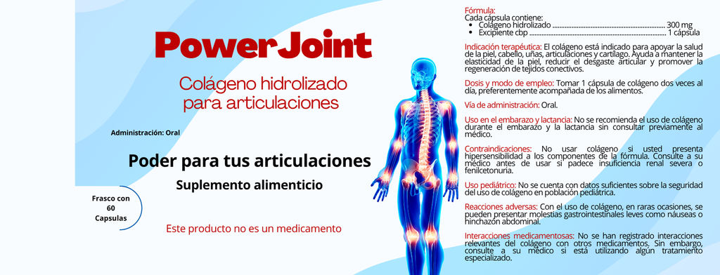 Pack x3 Power Joint - Colageno hidrolizado