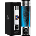 ALTHY Performance Hydrogen Water Generator Bottle DuPont SPE+PEM Dual Chamber + PPB&Time&Battery Display + H2 Inhalation Device