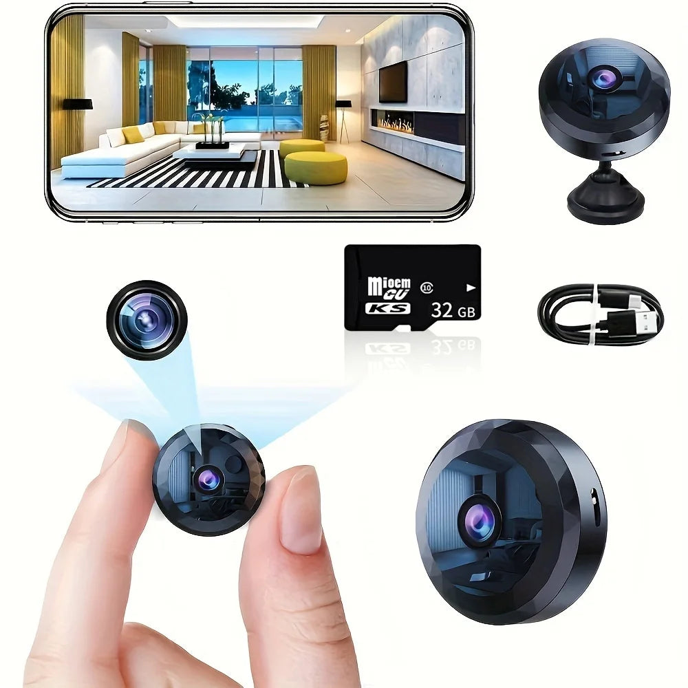 Xiaomi Mini WiFi Camera 1080P HD Wireless Security Camera Security Protection Voice Video Surveillance Night Version Camcorder