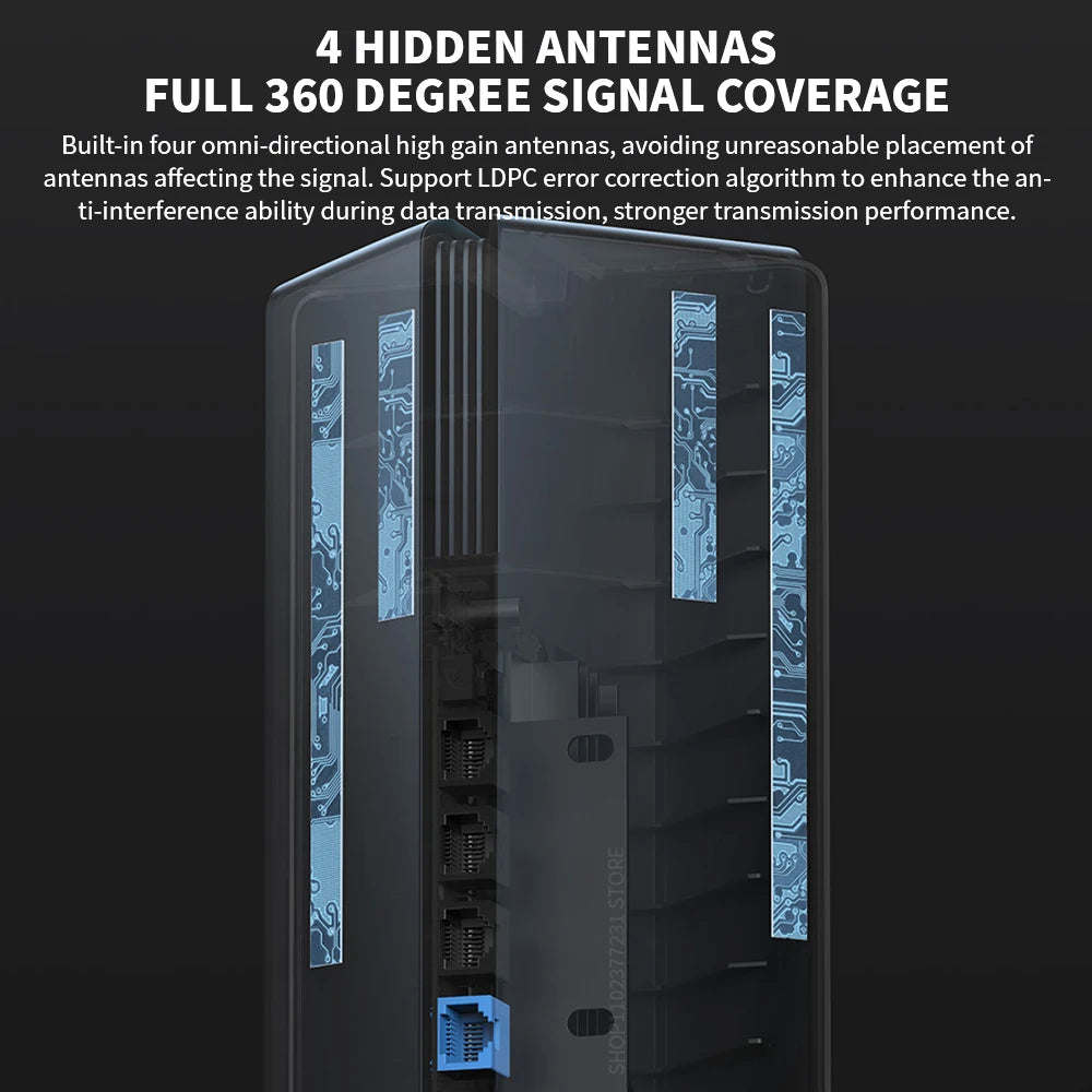 Original Xiaomi Ax3000 Wifi Router Repeater Extend Gigabit Amplifier Signal Booster WIFI 6 Nord Vpn Super Mesh 5GHz Mijia App